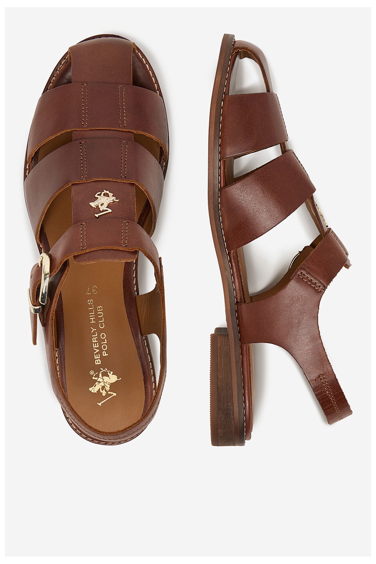 Сандалі Beverly Hills Polo Club EO-WB-GEMMA-13 КОРИЧНЕВИЙ