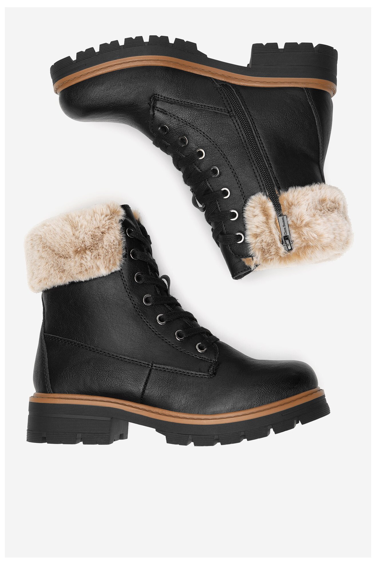 Csizma Clara Barson CEO-WS6331-01 FEKETE