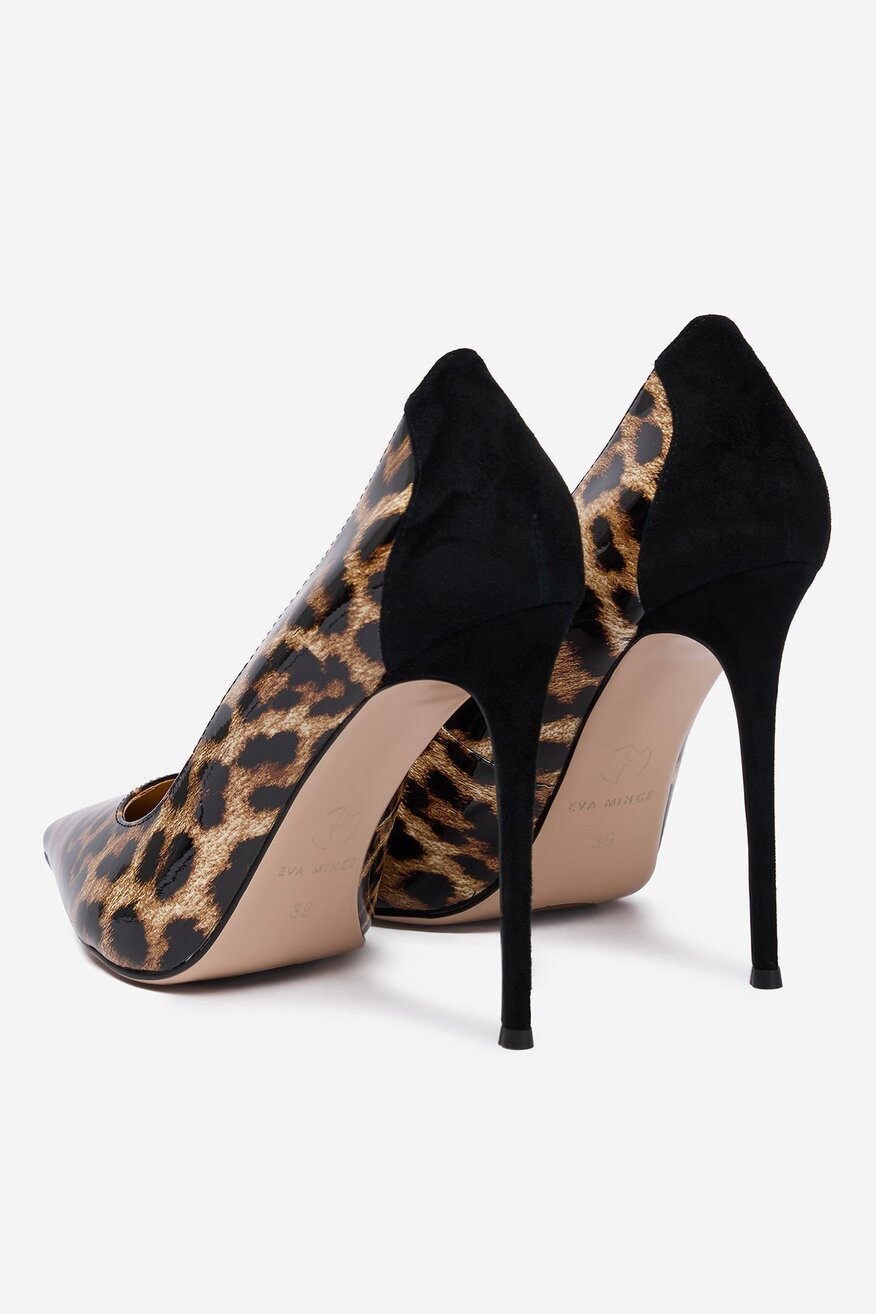 
                Pantofi cu toc EVA MINGE MARO - 5906751284704