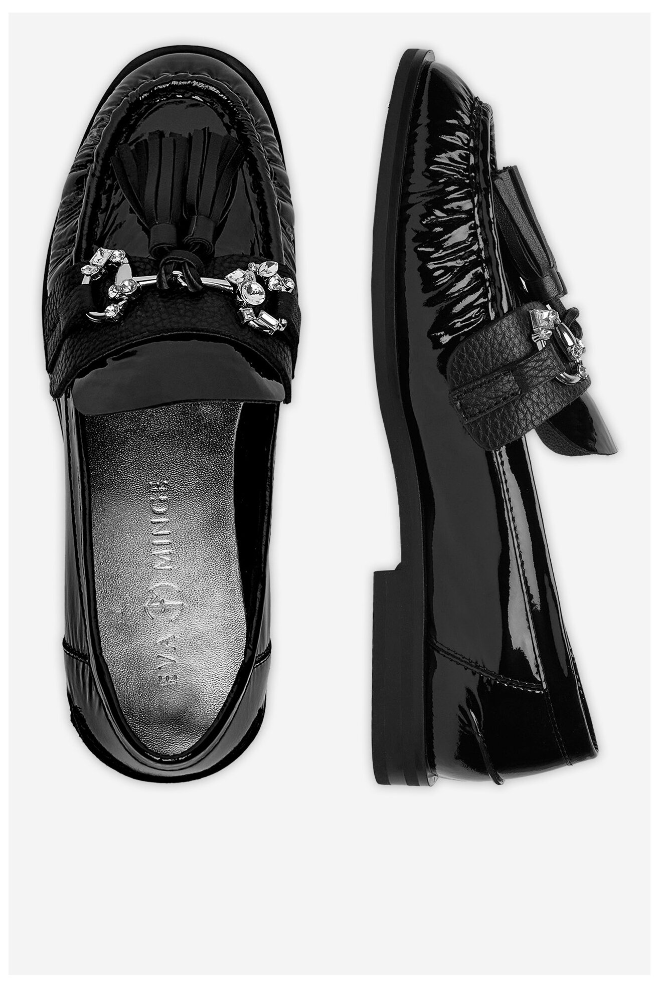 Мокасини EVA MINGE PETUNIA-V1792-335-1 ЧЕРЕН