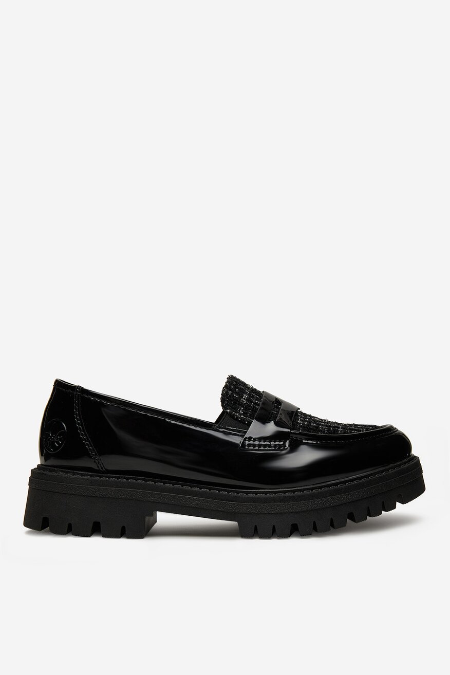 Mokaszin Rieker FEKETE - 2230083233233