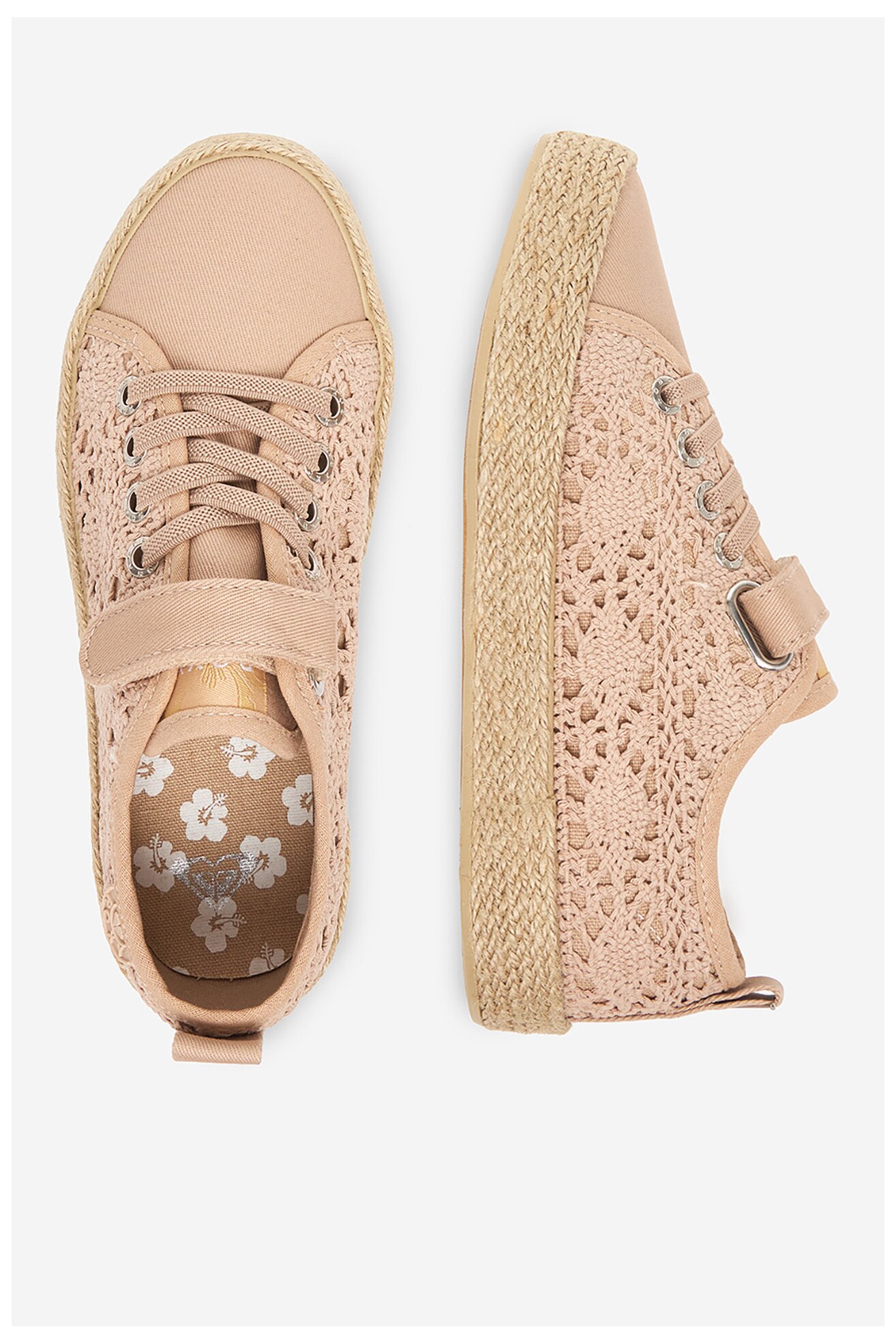 Trampki ROXY CEO-CSS20547-01 Beżowy