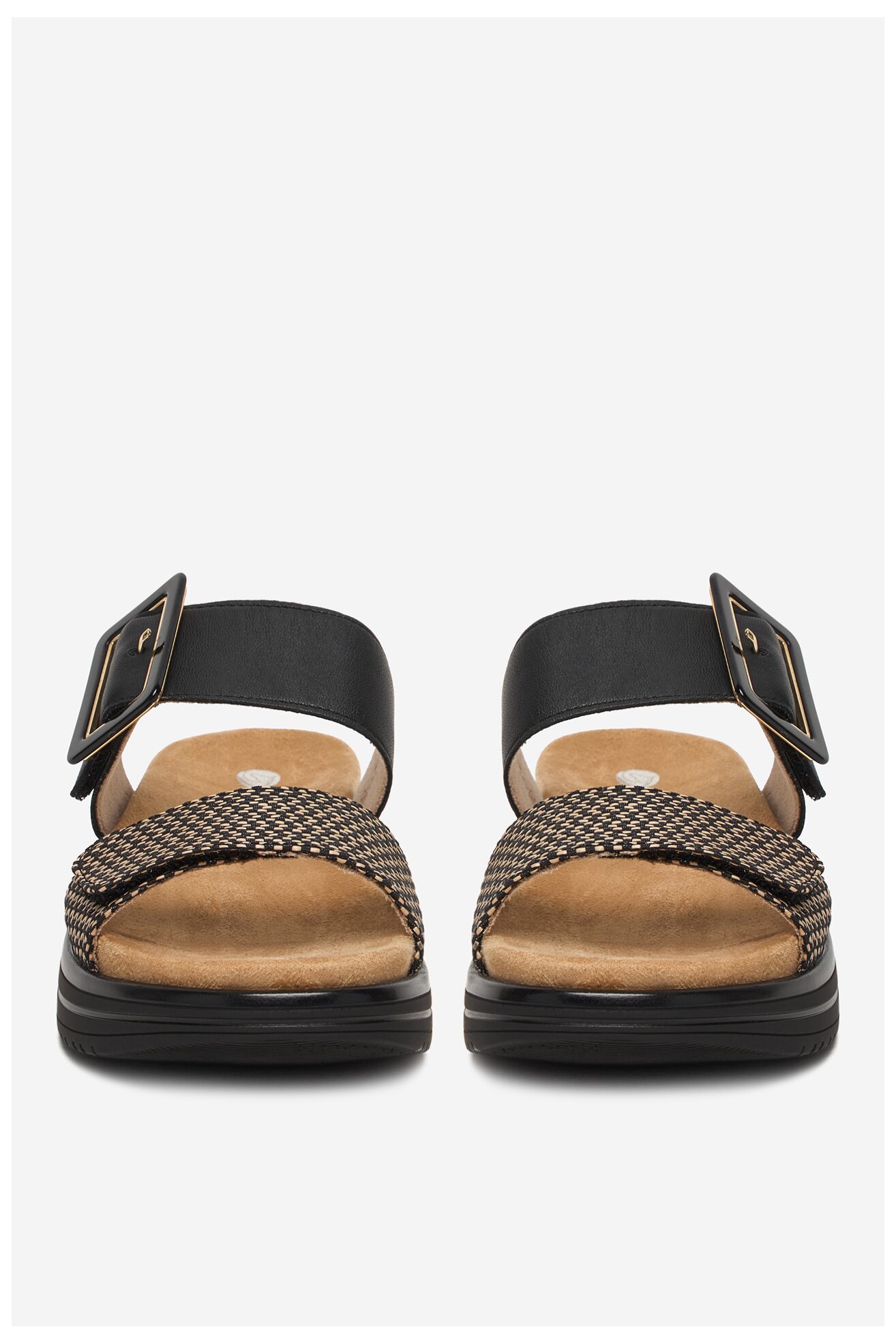 Klapki Remonte CEO-D1J61-03 Czarny