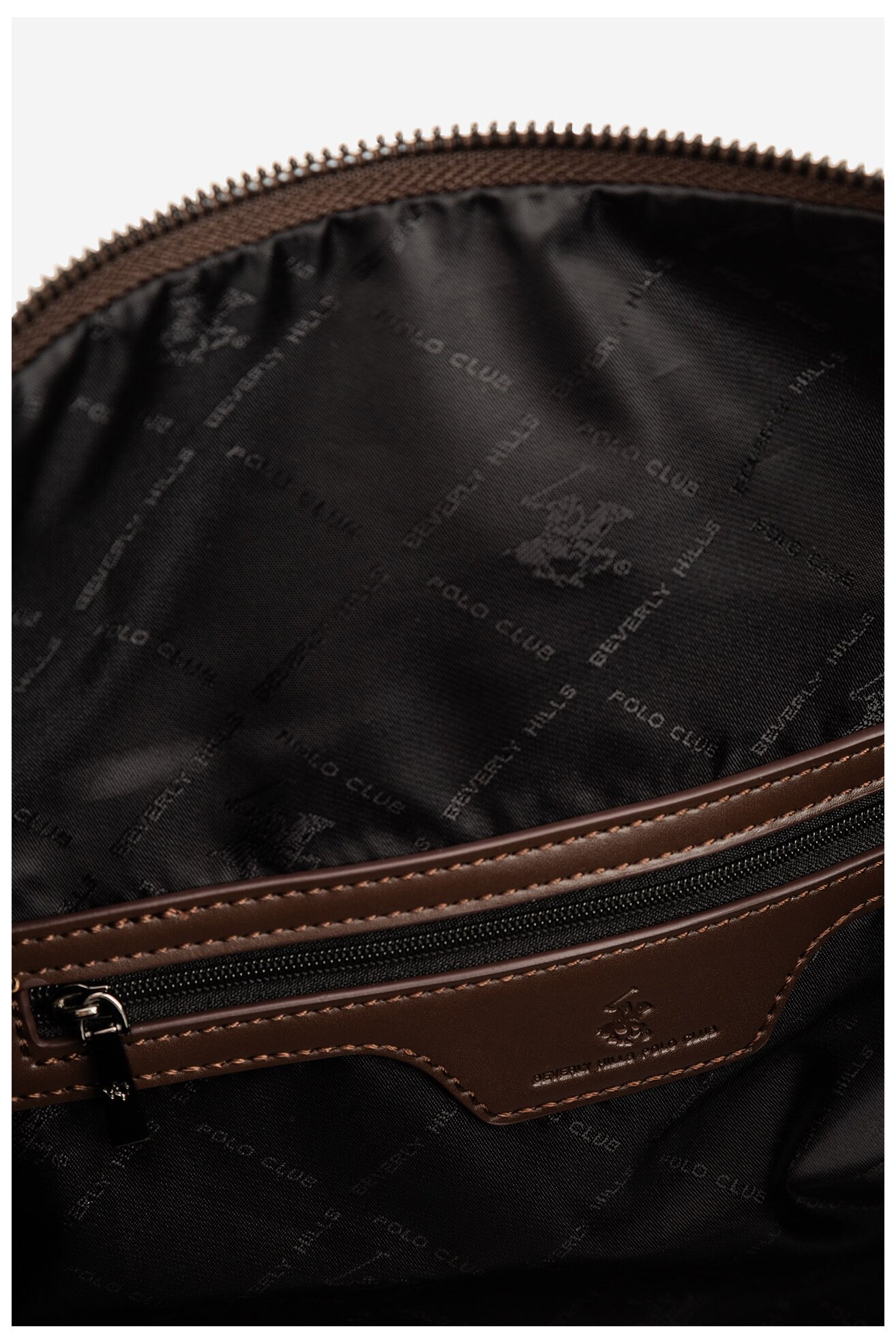 Torba męska Beverly Hills Polo Club CWBEO-BHPC-L-015-07 Brązowy