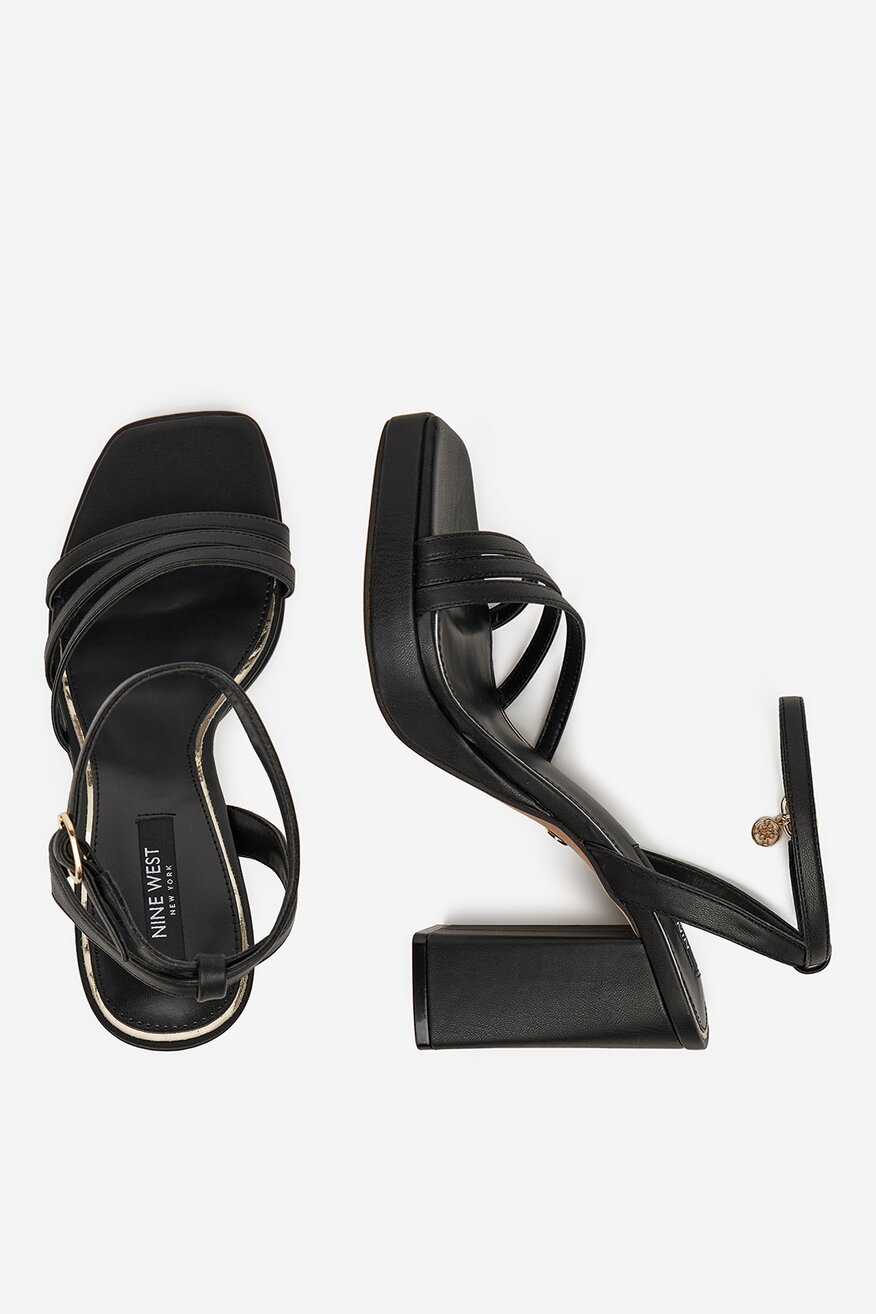 Sandály NINE WEST ČERNÁ - 5906751132678