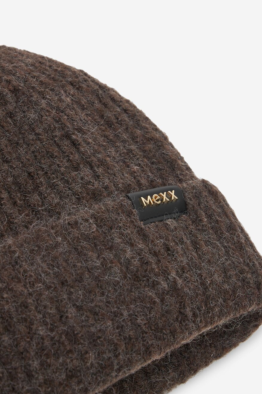 Női sapka Mexx BARNA - 5906751405192