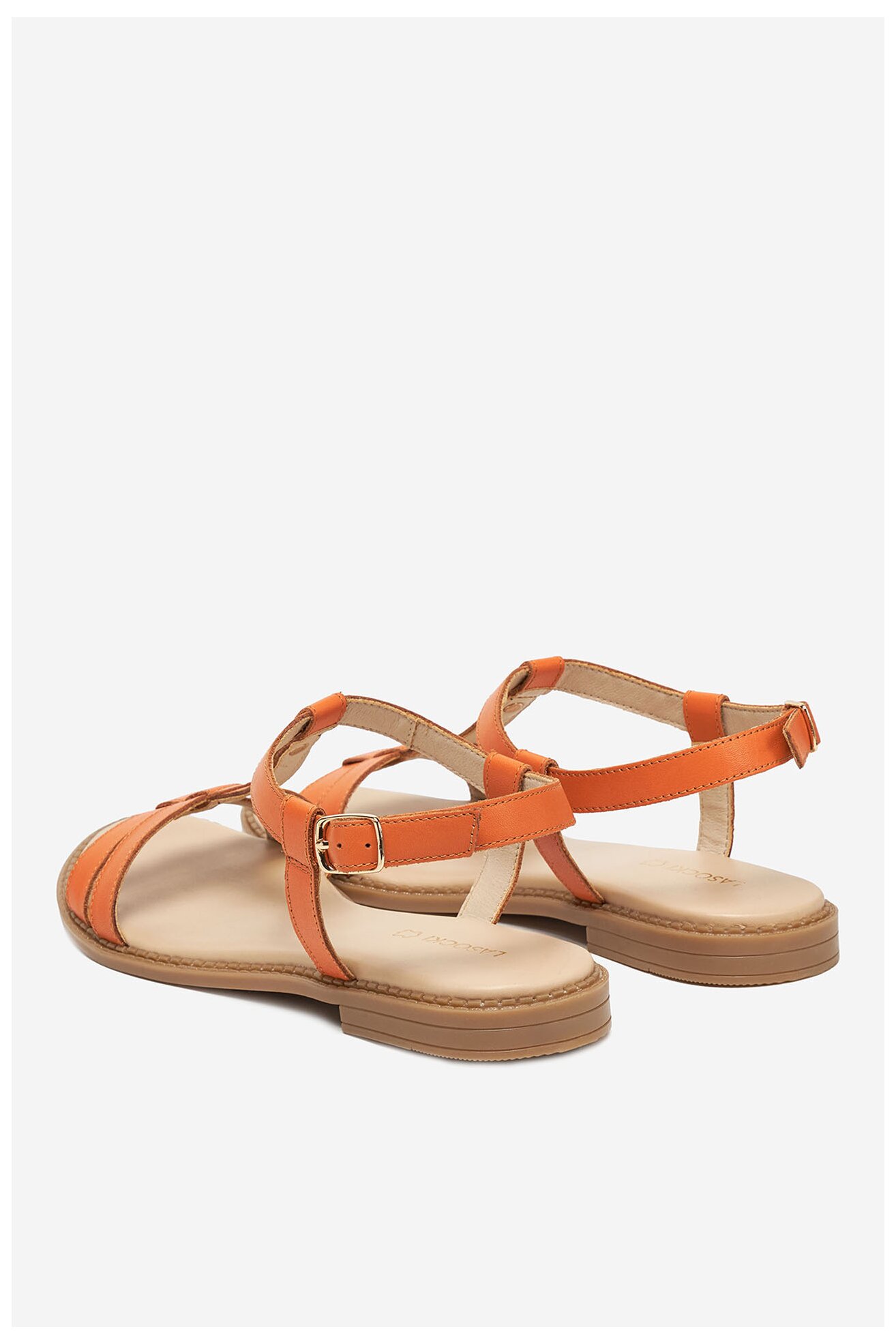 Sandały Lasocki EST-AFIONA-10 Pomarańczowy