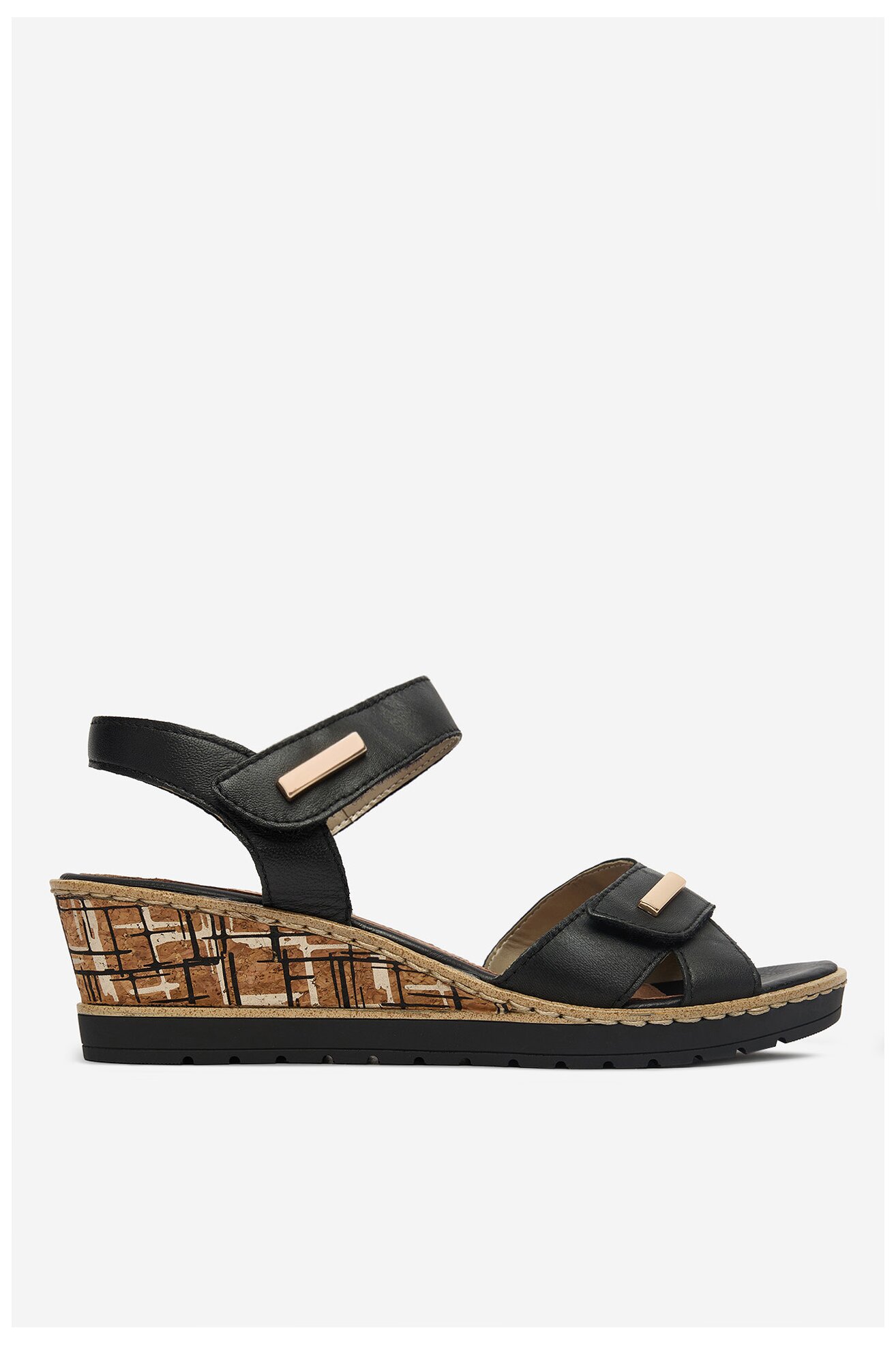 Sandały Remonte CEO-R6266-00 Czarny