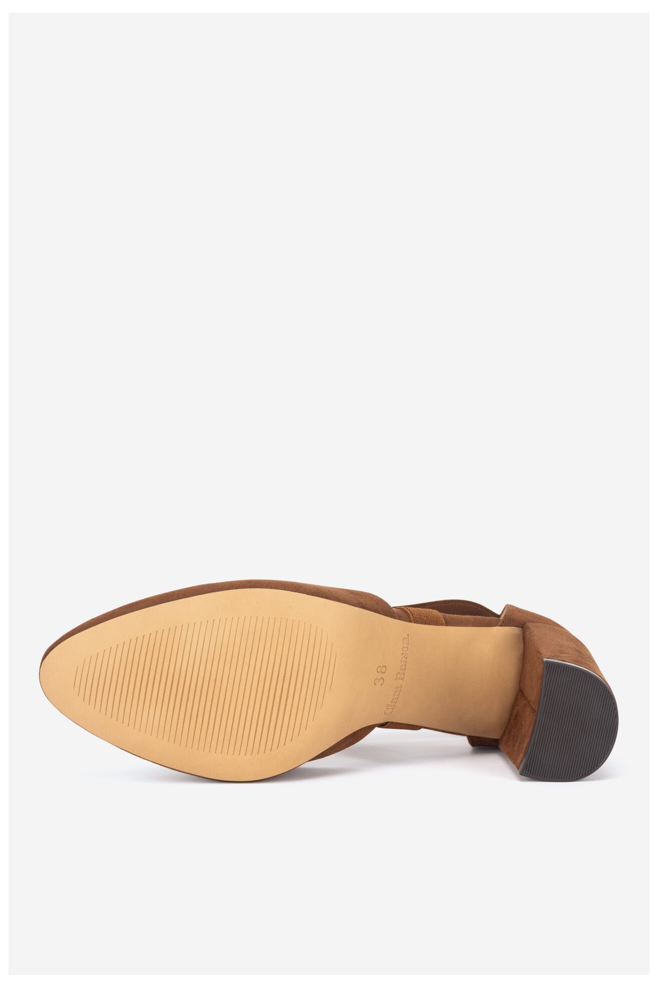 Pantofi cu toc Clara Barson WYL3755-1 CREM