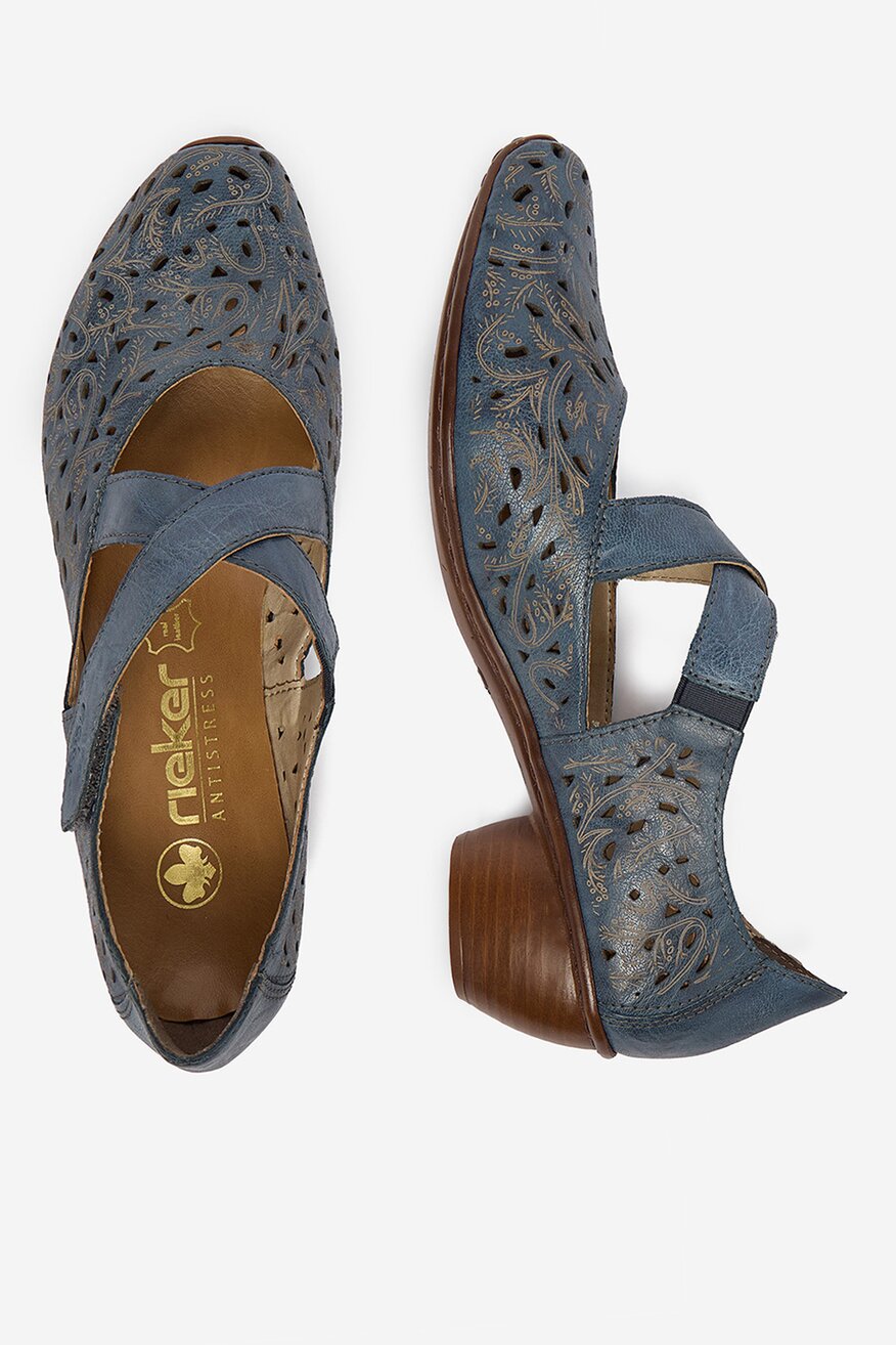 
                Rieker - Półbuty skórzane - 2230092743440