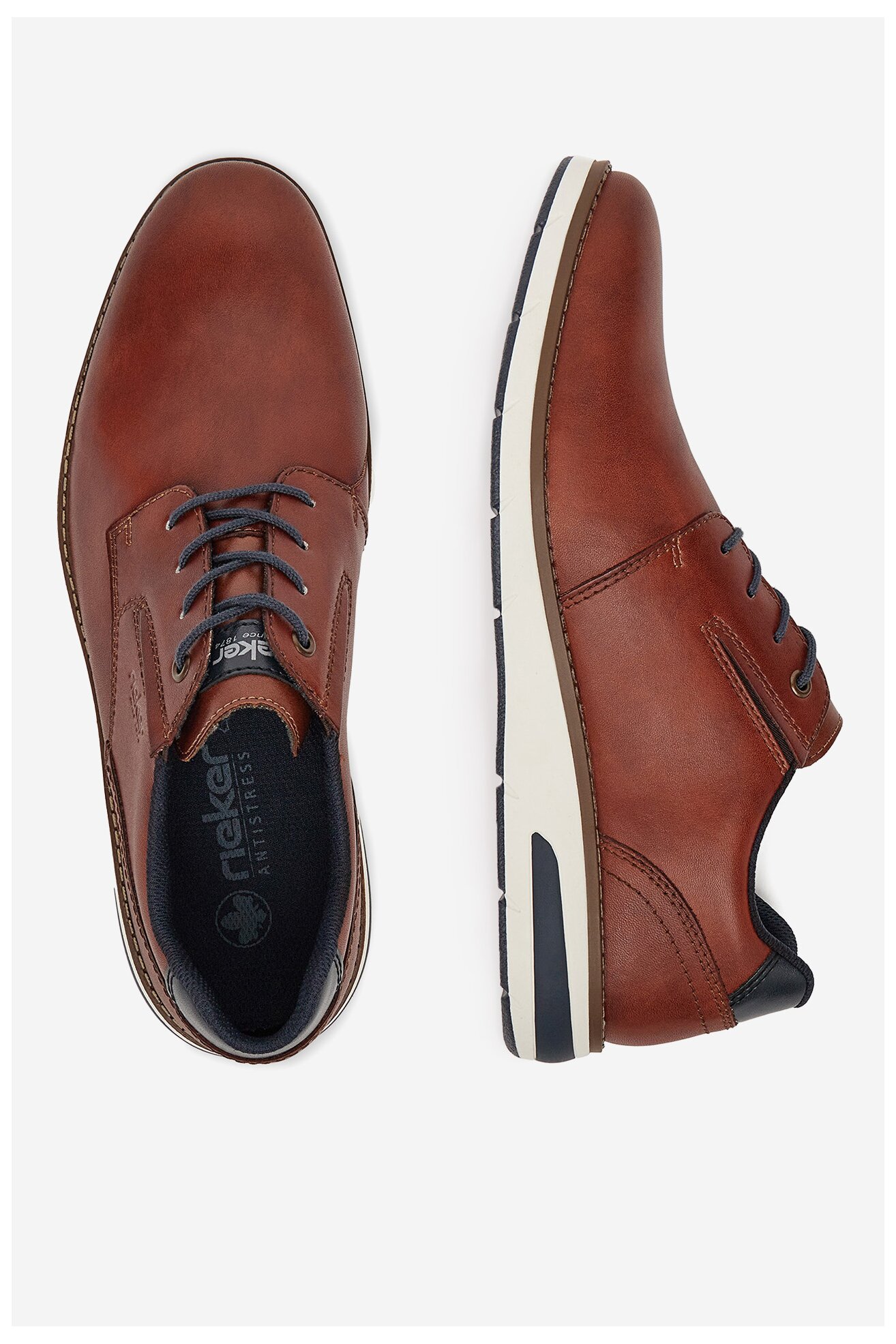 Polobotka Rieker 11303-24 HNĚDÁ