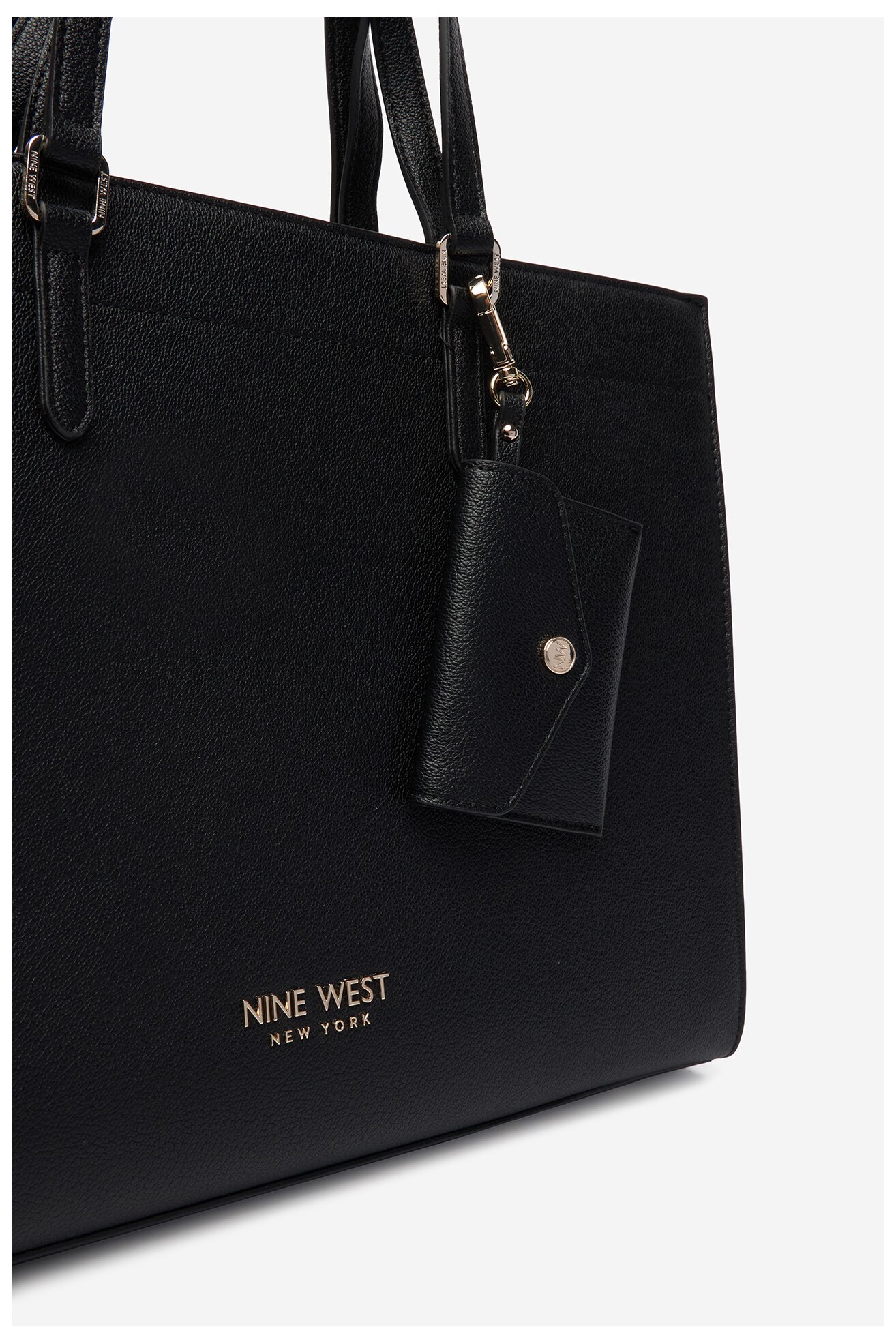 Kézitáska NINE WEST CEO-VELLOR-LDA8459 FEKETE