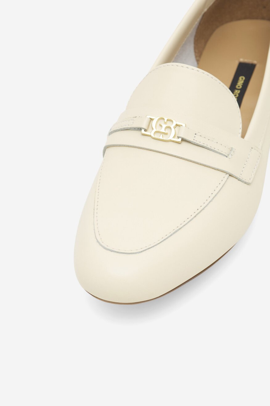 Мокасини Gino Rossi СЛОНОВА КОСТ - 5905588410676