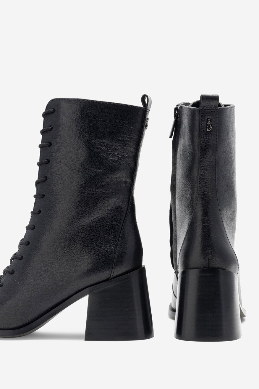 SAM EDELMAN - Skórzane kozaki - 2230042237463