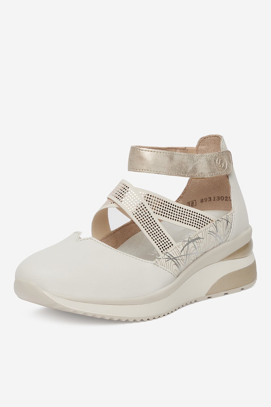 
                Remonte - Sandały na koturnie - 2230074027308