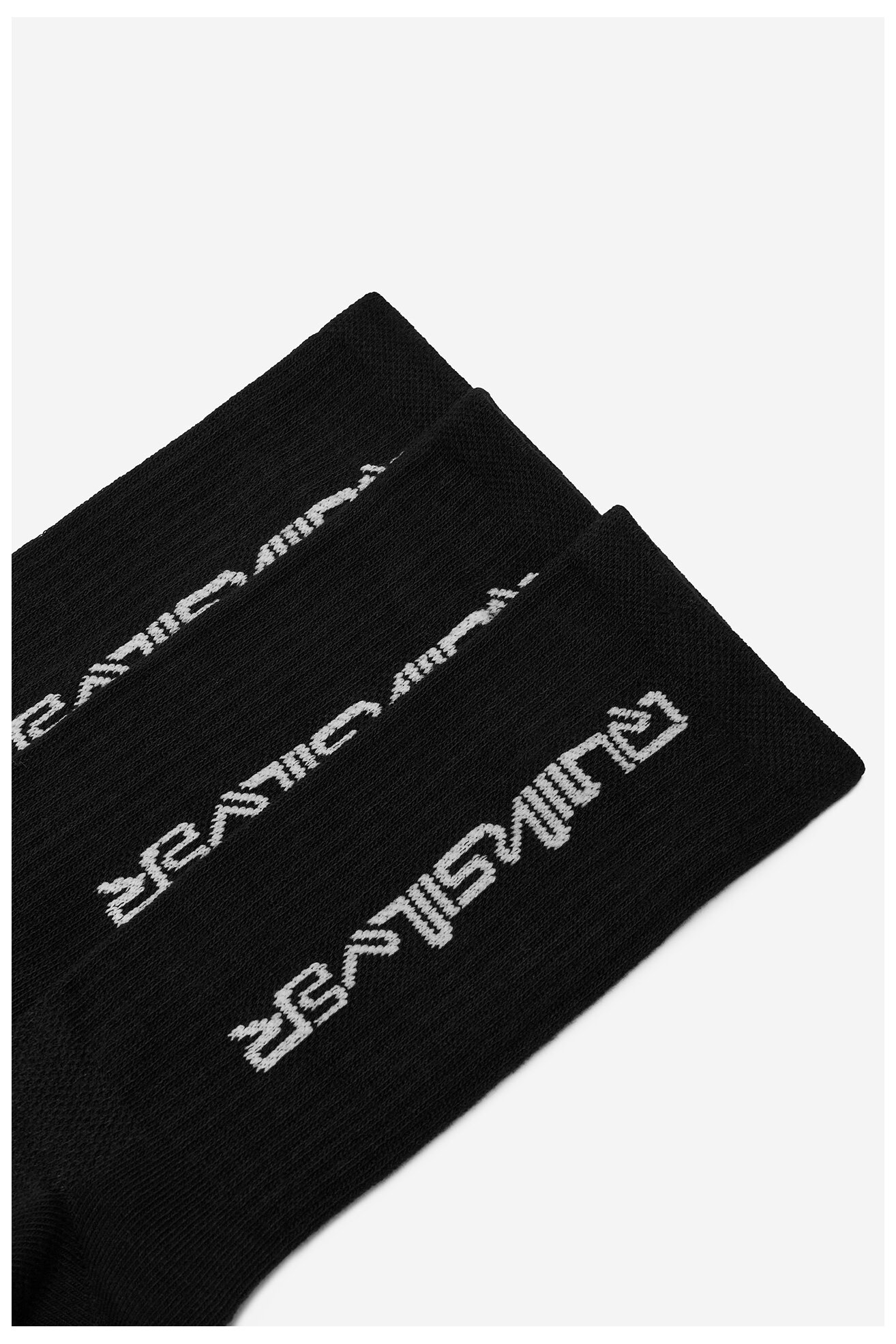 Skarpetki QUIKSILVER AS_QUIKSILVER_100W_SS25 (3-PACK) Czarny