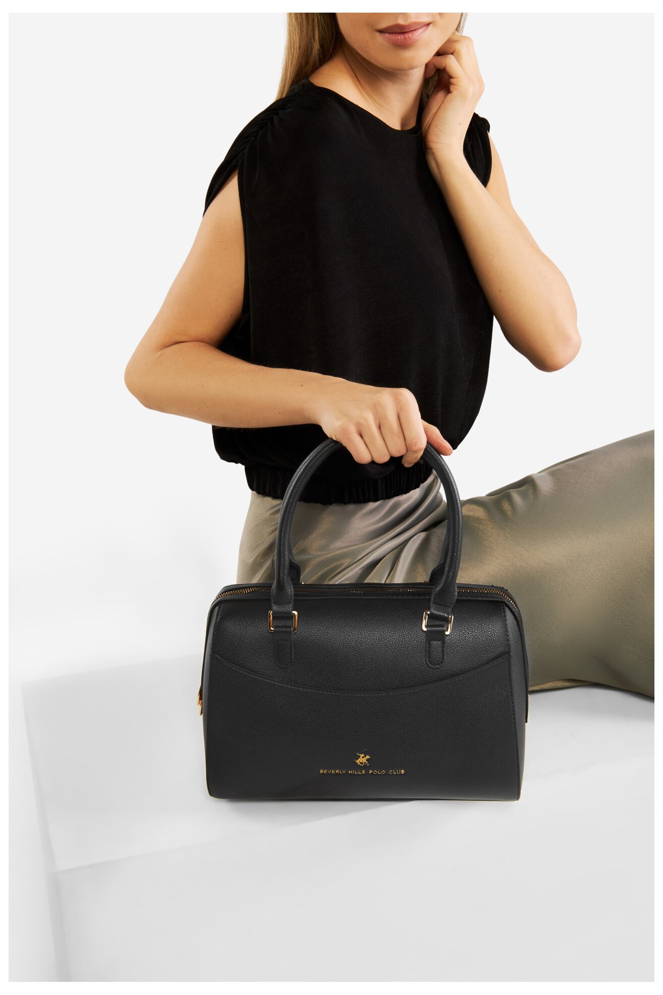 Torebka Beverly Hills Polo Club BHPC-C-006-07 Czarny