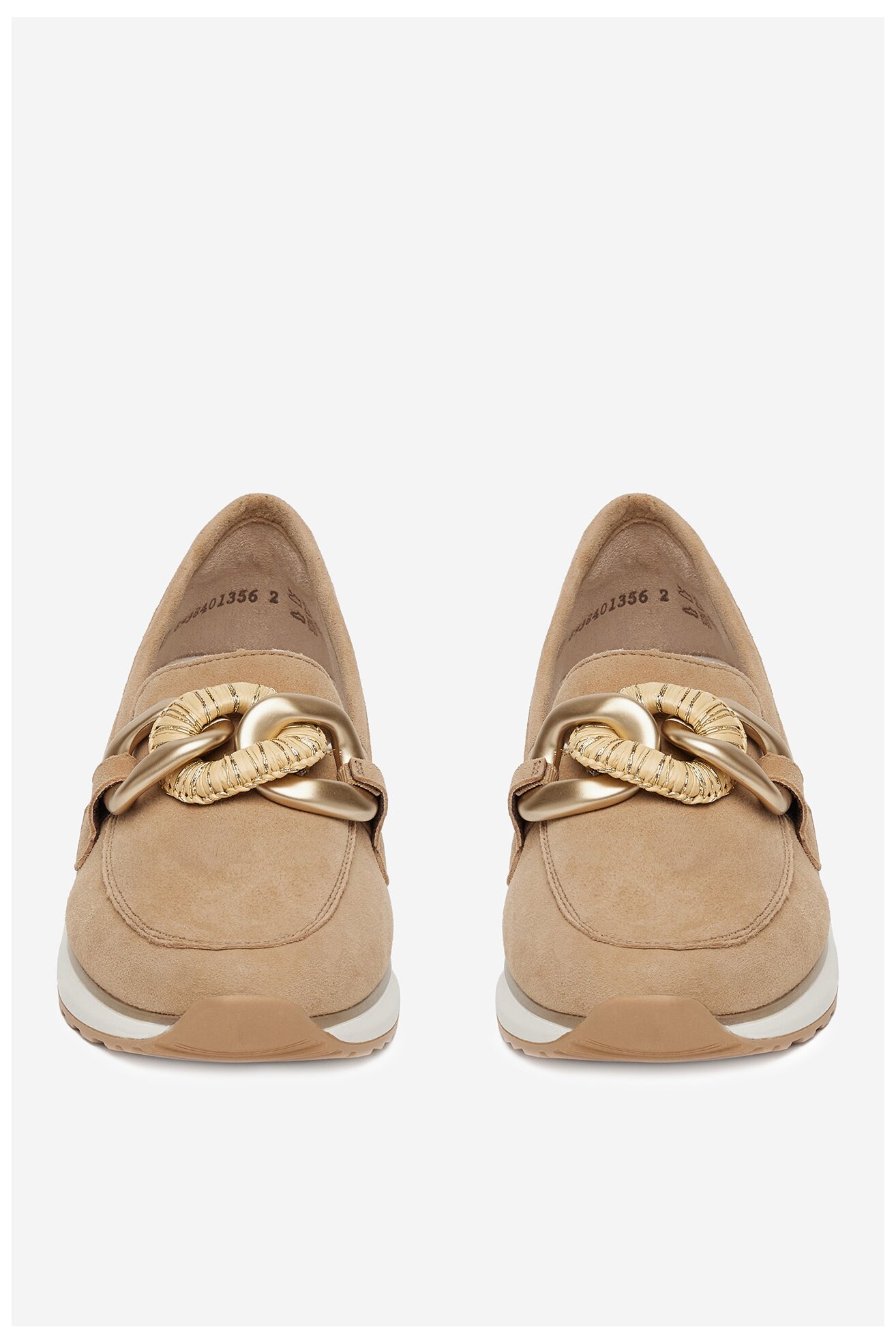 Félcipő Remonte D1G11-62 SÖTÉTBÉZS