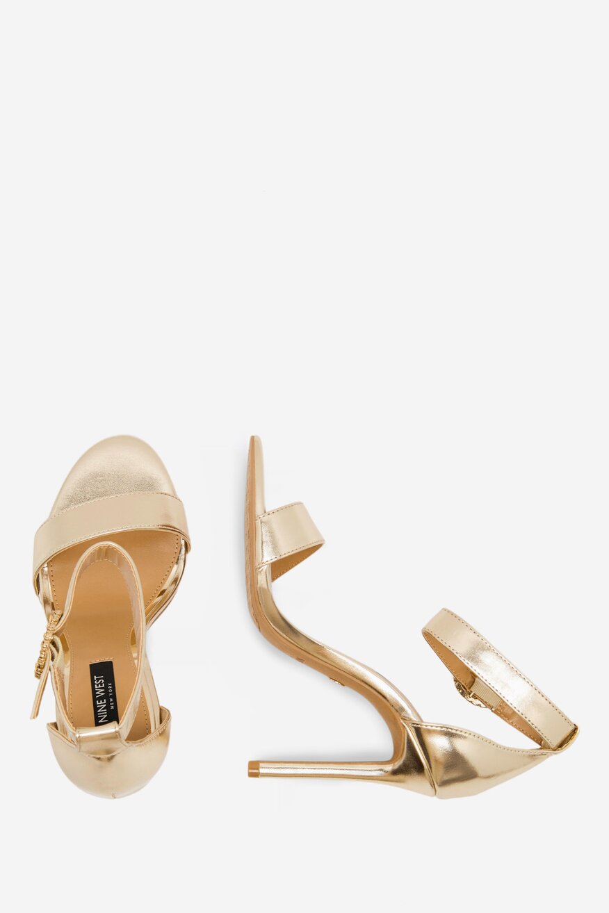 Sandály NINE WEST ZLATÁ - 5905588517467