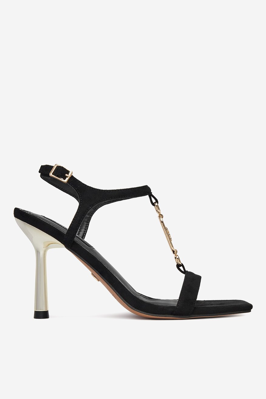 Sandály NINE WEST ČERNÁ - 5906751018606