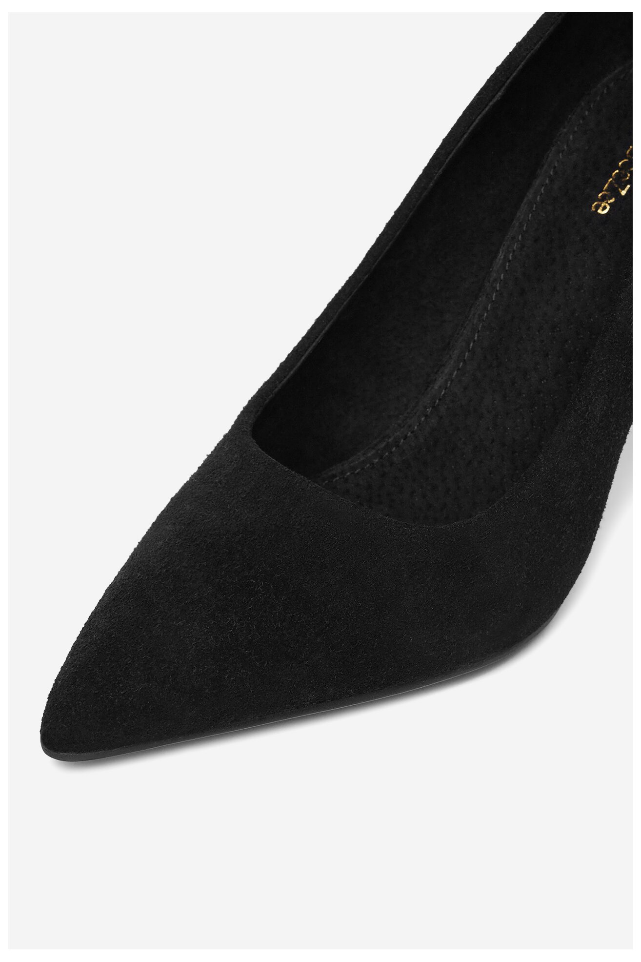 Pantofi cu toc DeeZee KX2306213 NEGRU