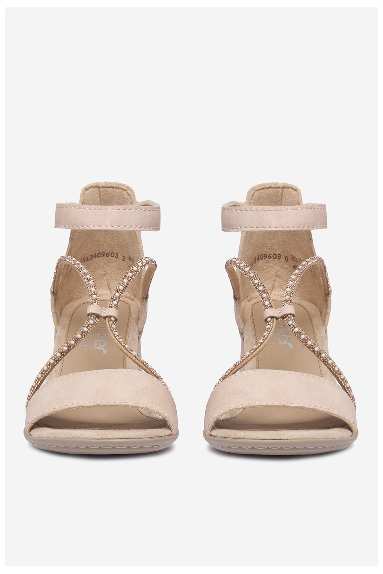 Sandały Rieker CEO-64654-31 Różowy jasny