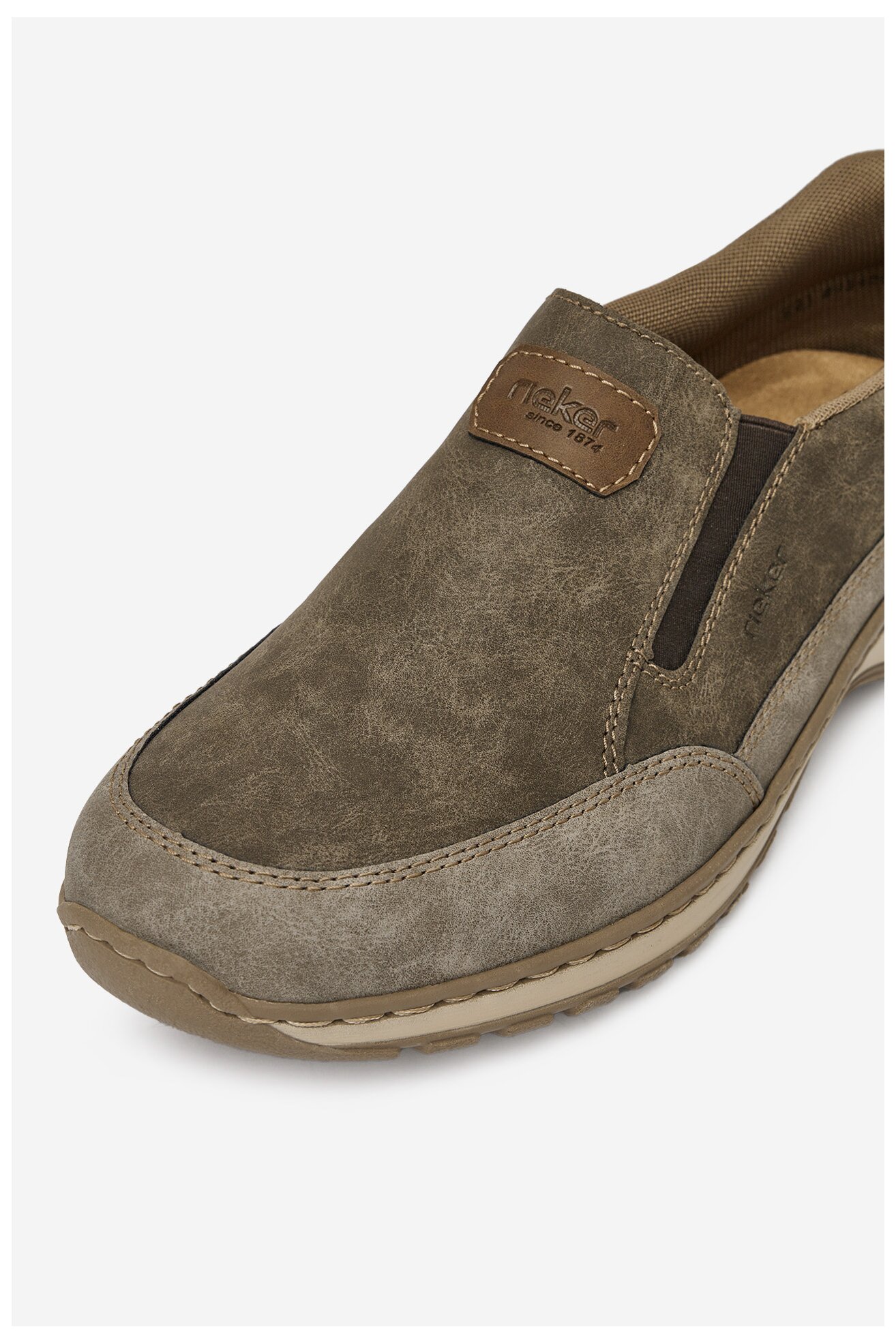 Polobotka Rieker 03365-25 KÁVOVÁ