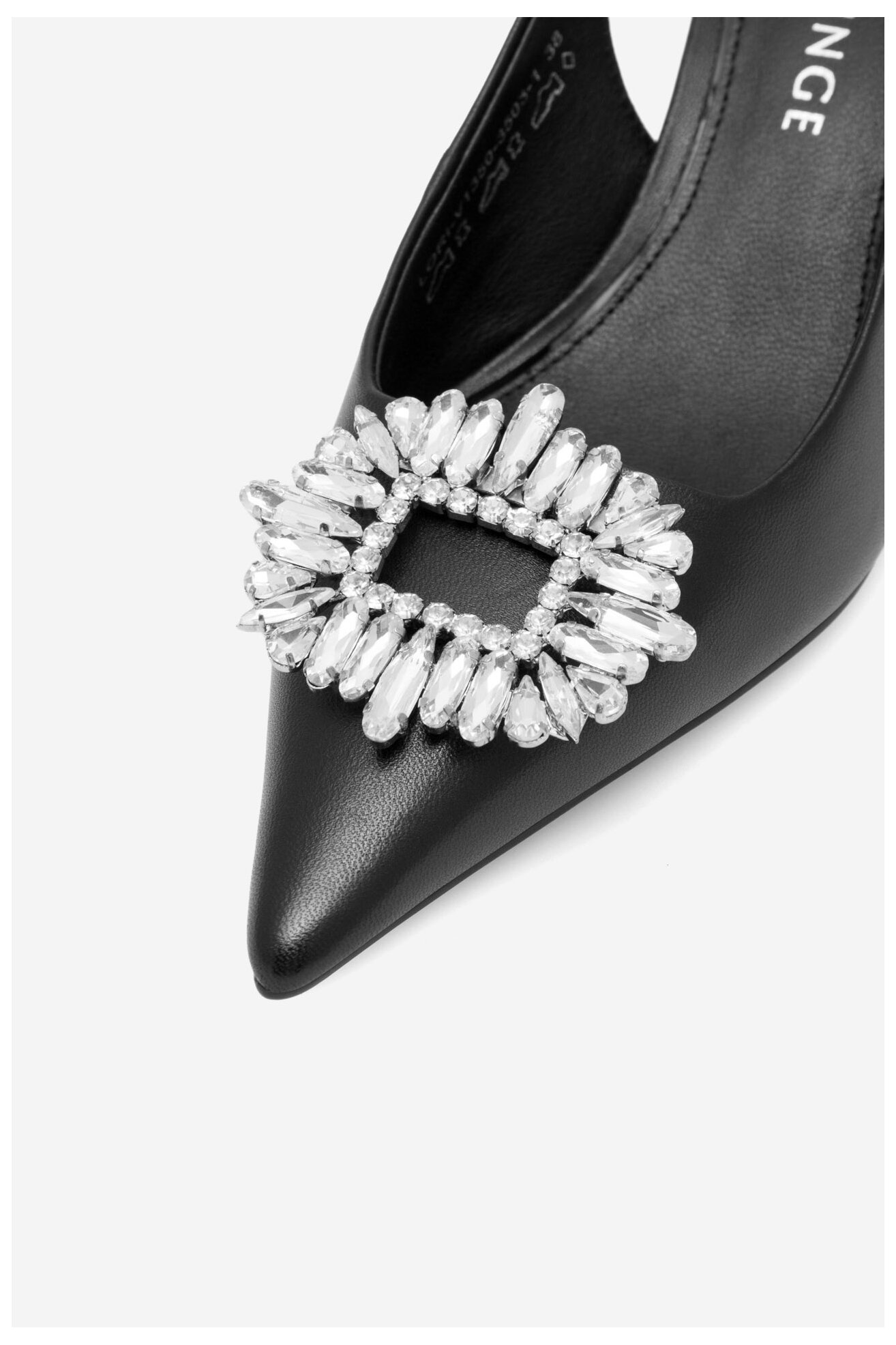 Czółenka EVA MINGE LORI-V1350-3503-1 Czarny