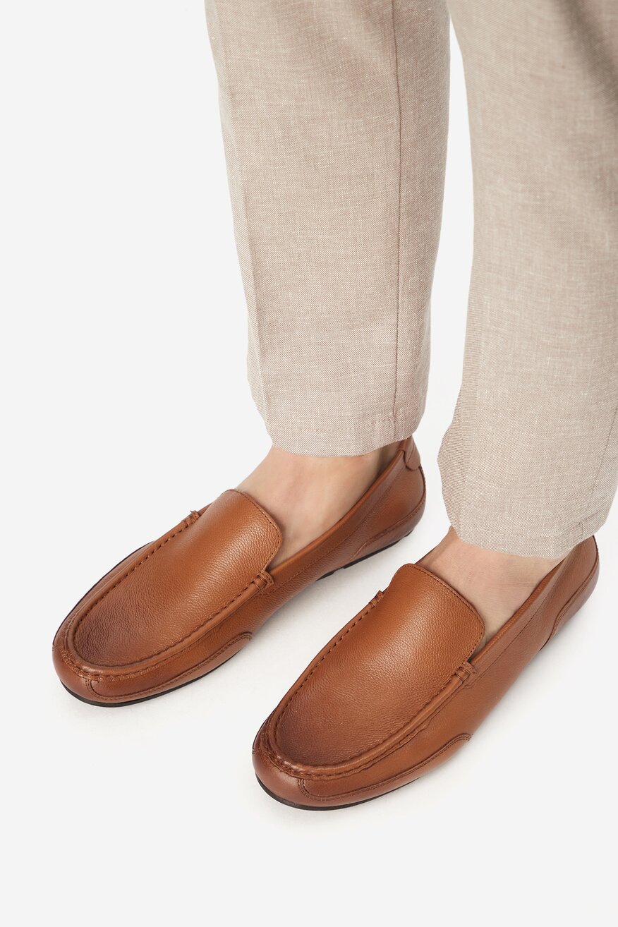 
                Lasocki - Mokasyny skórzane - 5906751787687