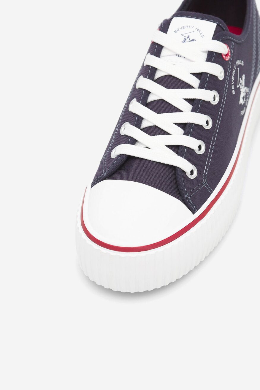 Pantofi pânză Beverly Hills Polo Club BLEUMARIN - 5905588319245