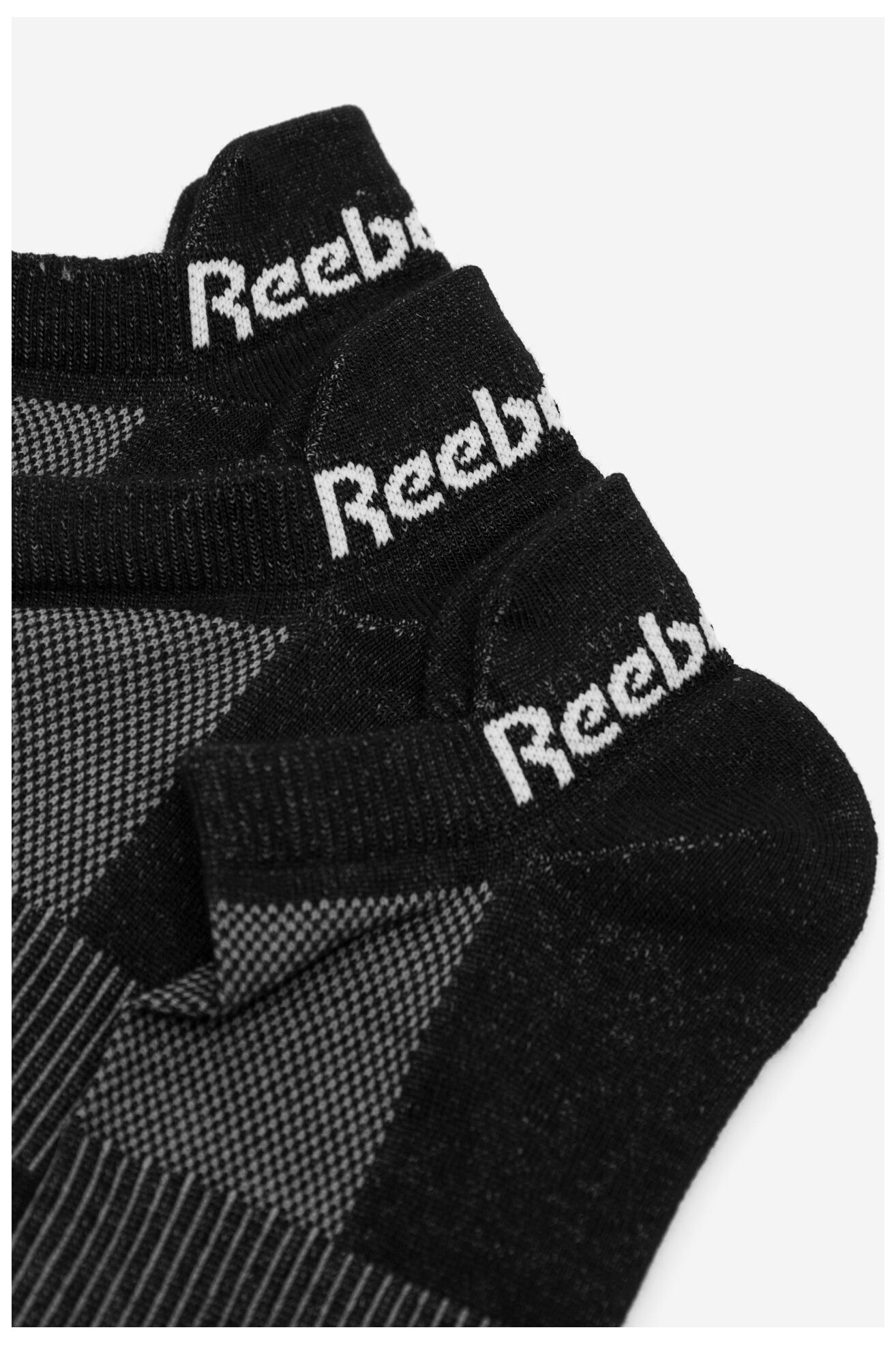 Soseste Reebok R0356P-SS24 (3-PACK) NEGRU