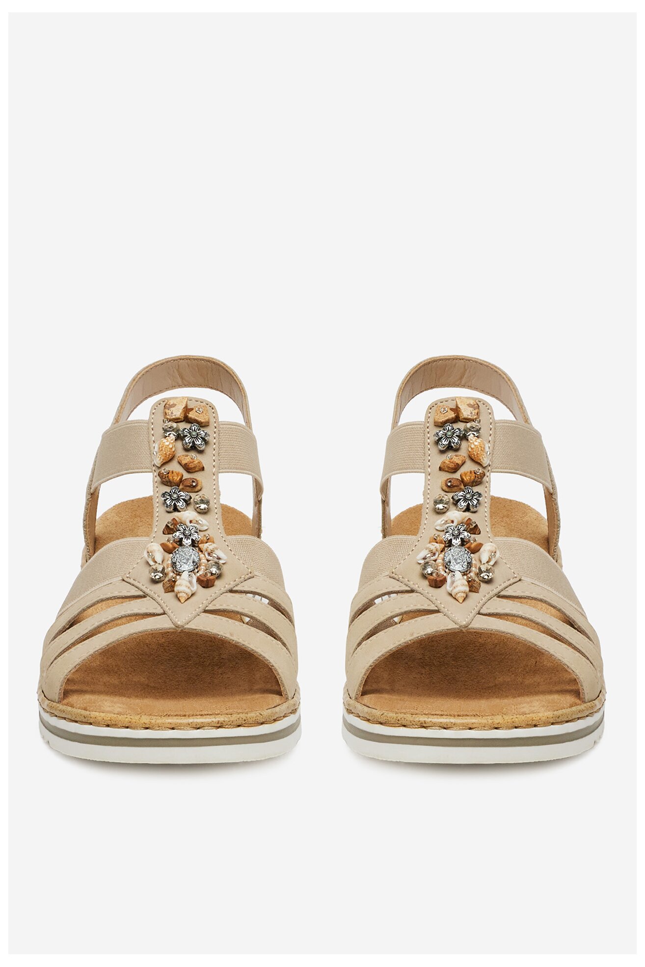 Szandál Rieker V0649-62 BÉZS