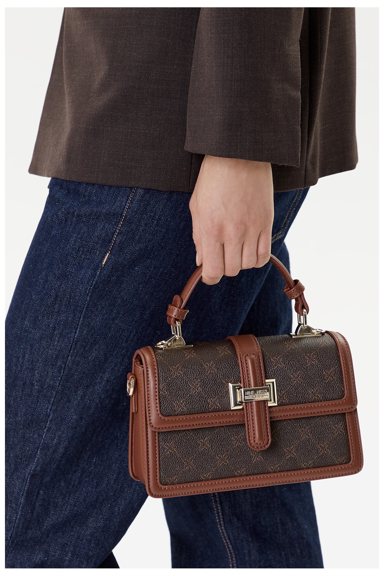 Torba NINE WEST EO-COLORADO-LDA8309 BRAON