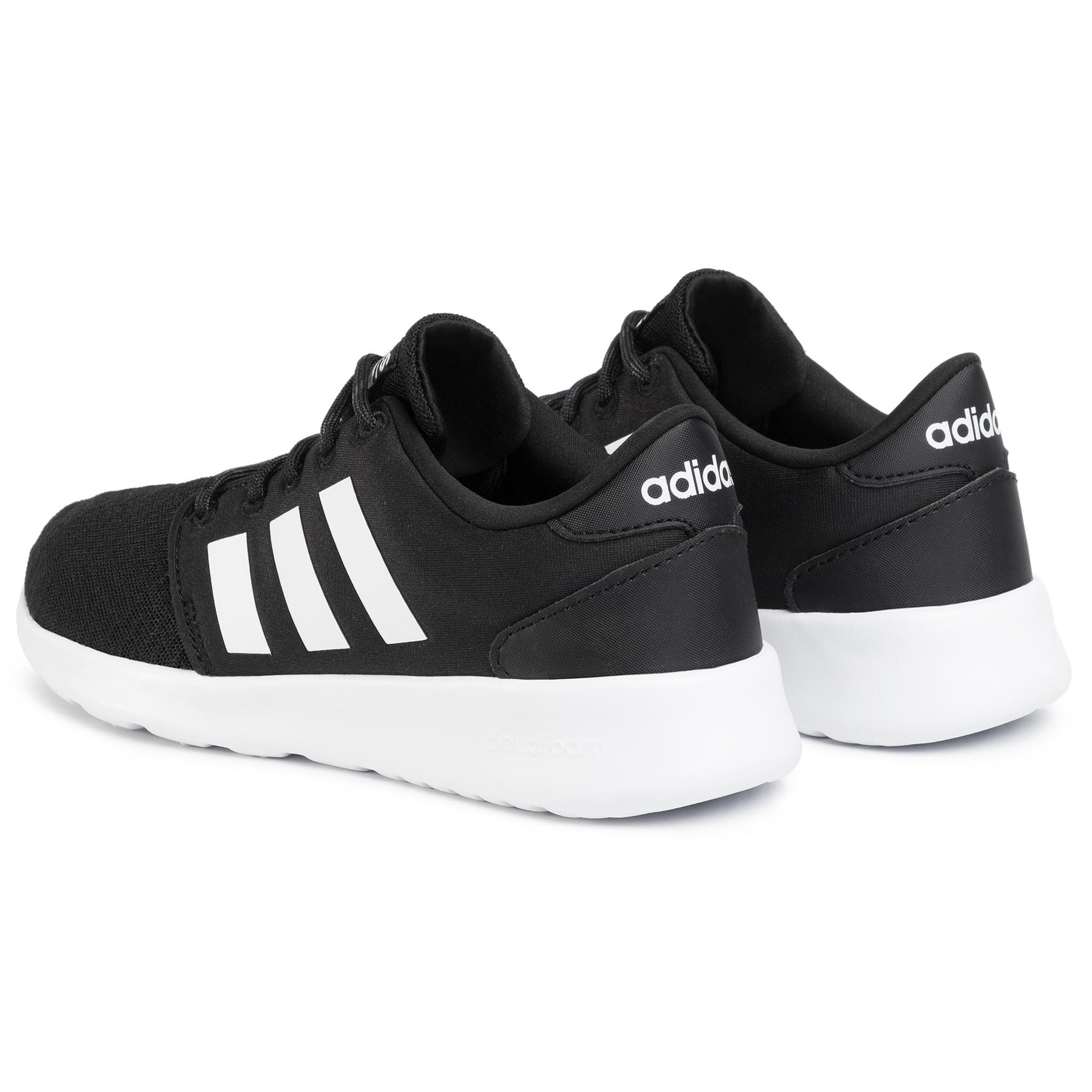 Obuwie sportowe ADIDAS QT RACER DB0275 Czarny - CCC.eu