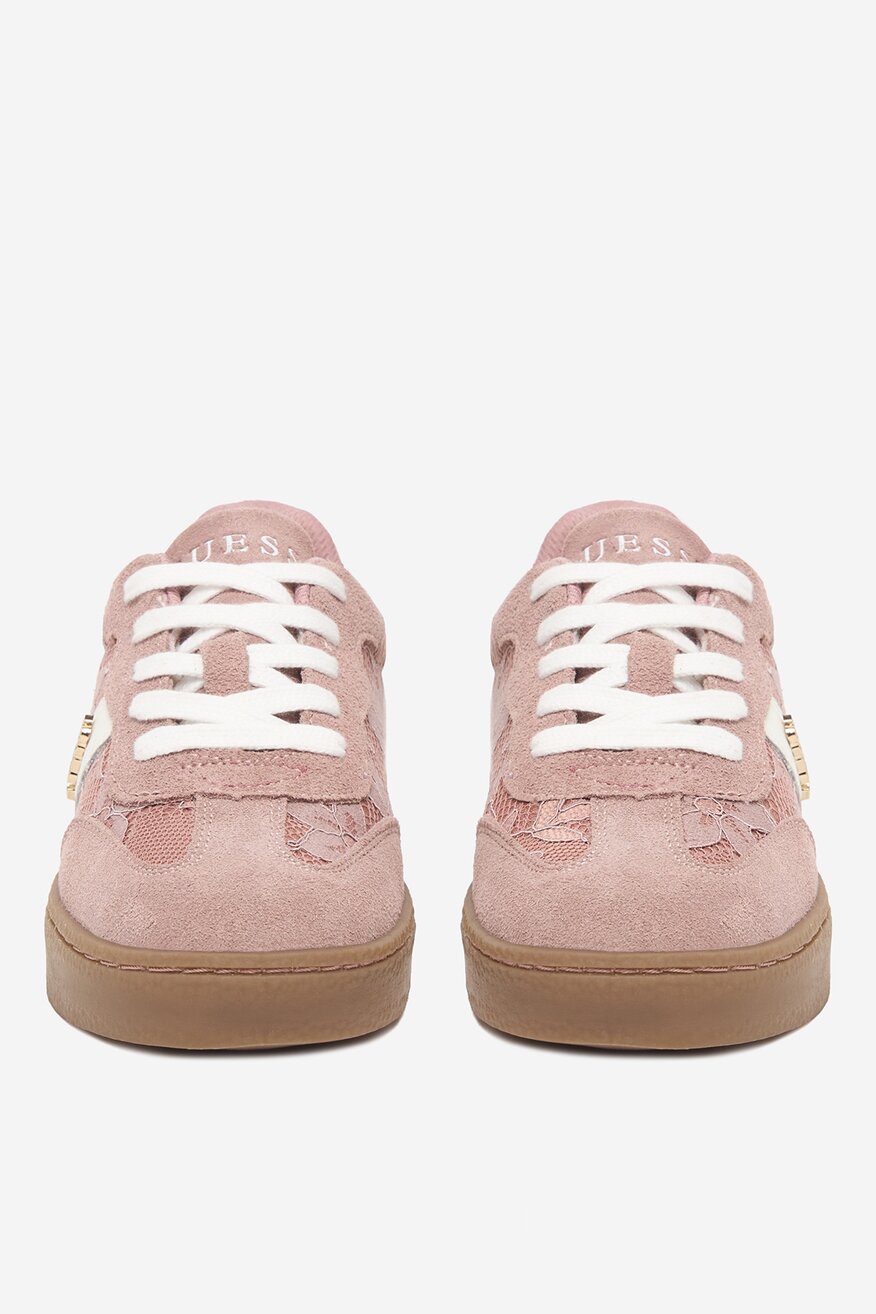 
                        Sneakers GUESS CEO-AVO-LACE Różowy jasny - 5906751800232