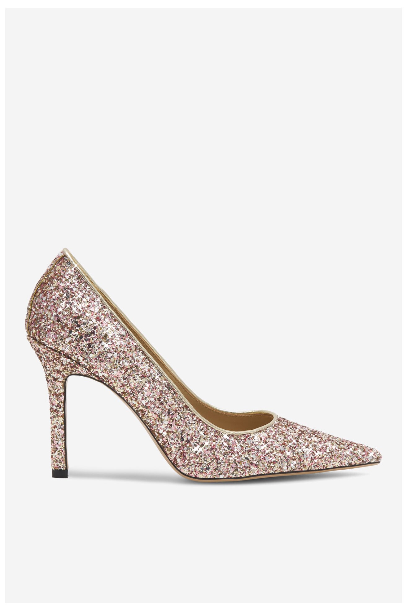 Czółenka EVA MINGE IVERA-V1360-18-3 Złoty