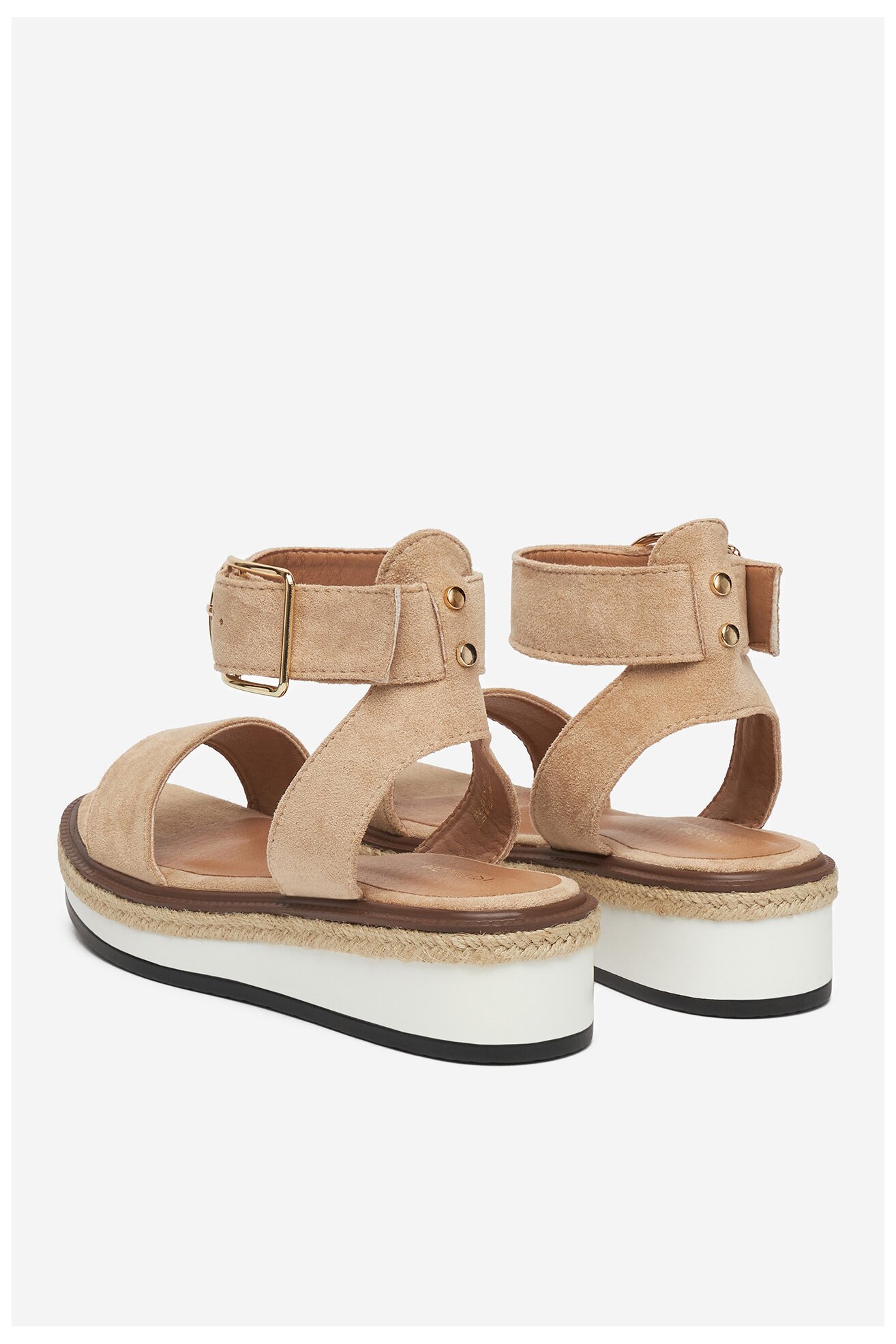 Sandály DeeZee WS091-01 BÉŽOVÁ