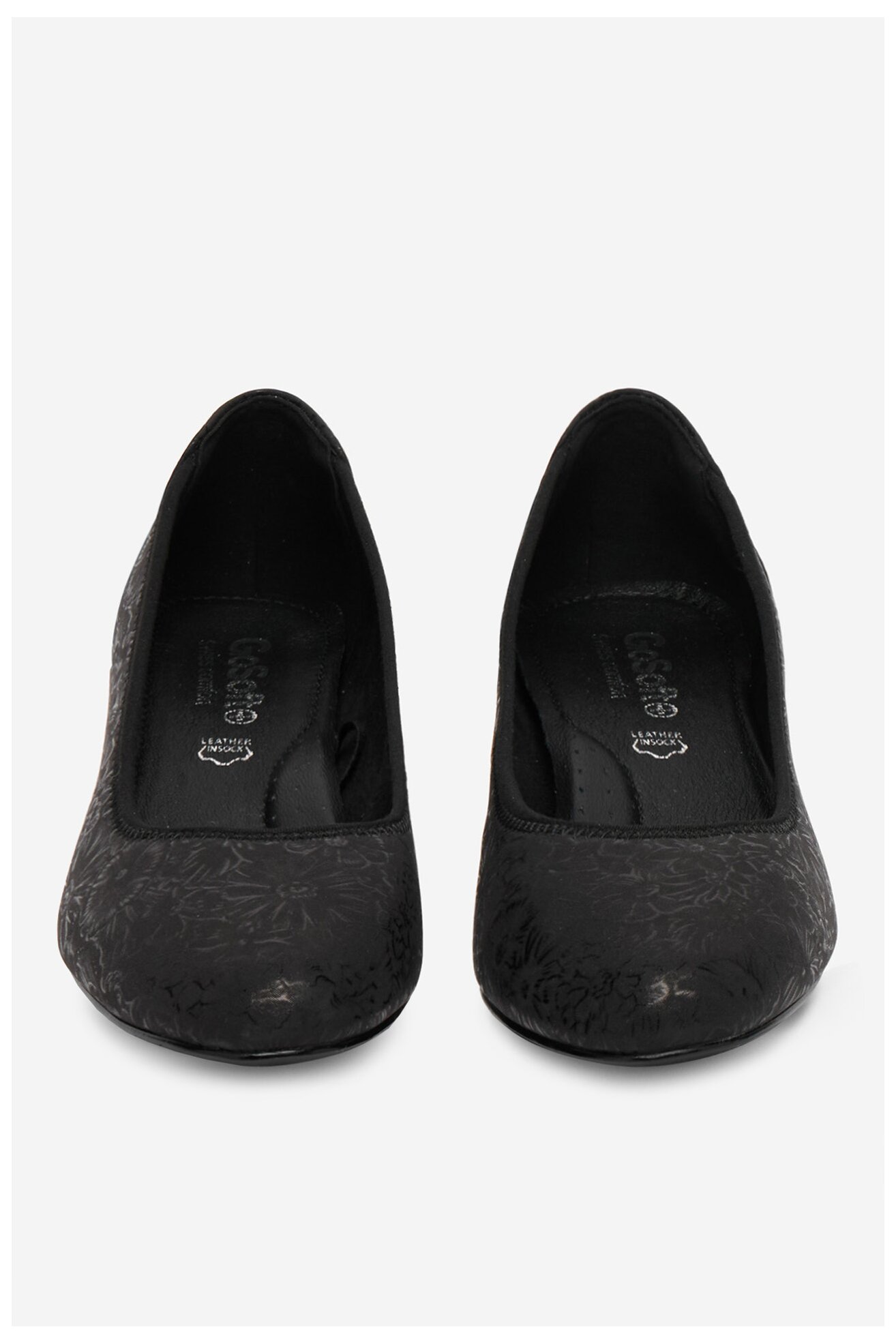 Czółenka Go Soft CEO-HY7760-1 Czarny