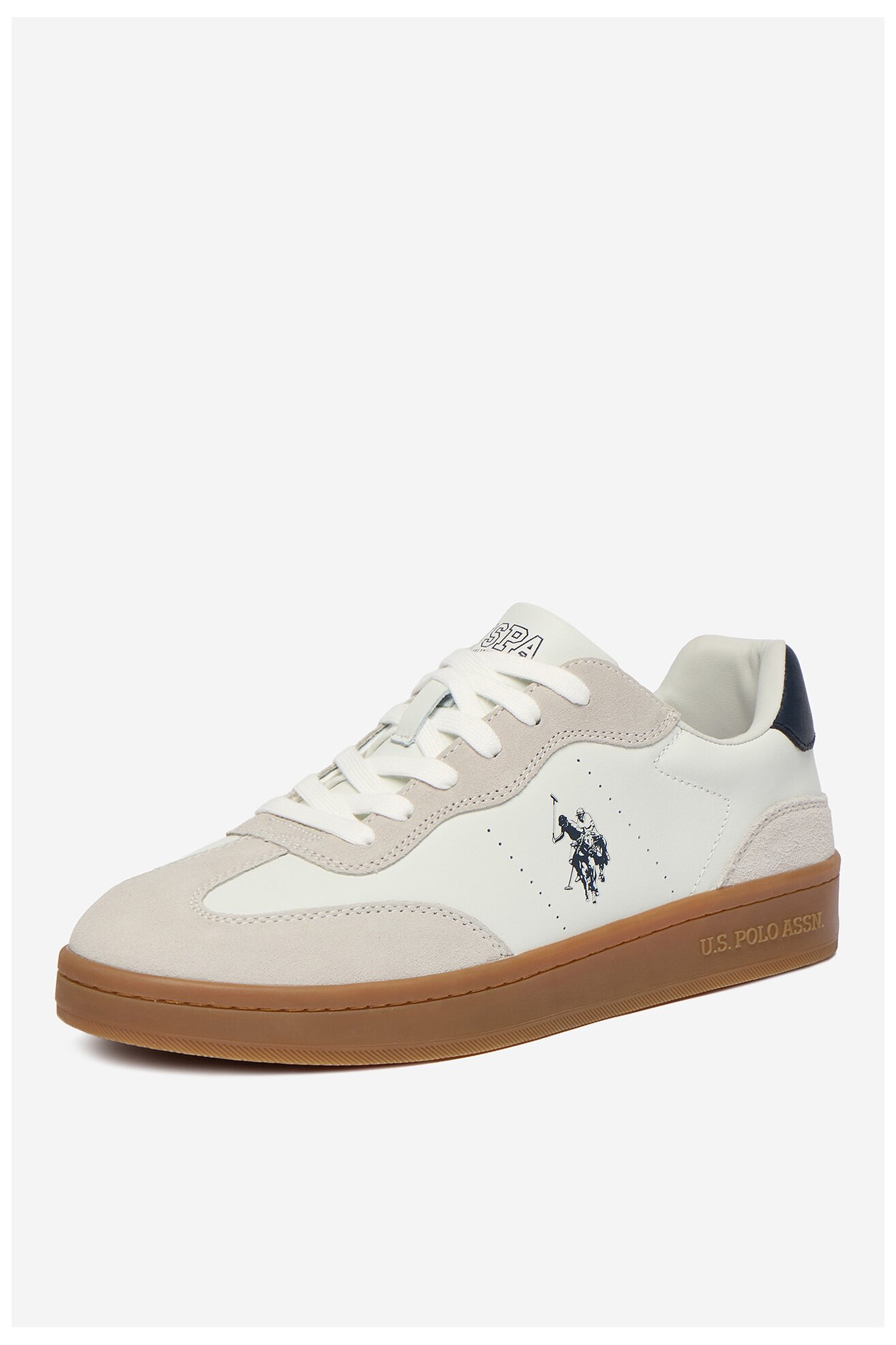 Sneakers U.S. POLO ASSN. EO-ROWAN001M/6LS1 Biały