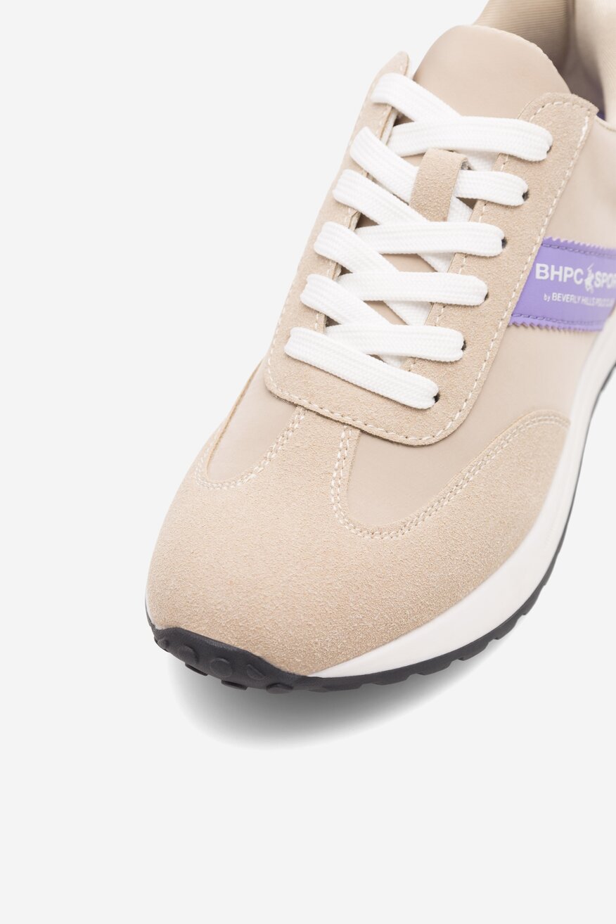 Sneakerși Beverly Hills Polo Club BEJ - 5905588135807