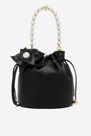 Сумка З Ремінцем Gino Rossi EO-ROSE-LA224-19454 ЧОРНИЙ