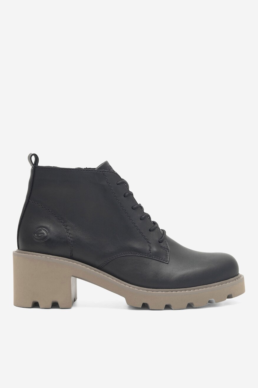 
                Remonte - Trzewiki skórzane ocieplane - 5904862988245