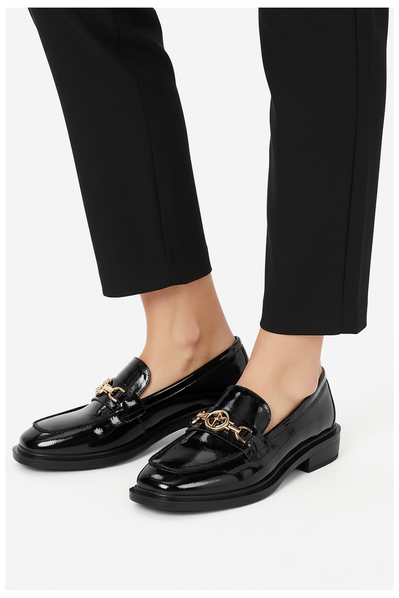 Mokasyn EVA MINGE EO-NOOR-330-25A-N337 Czarny