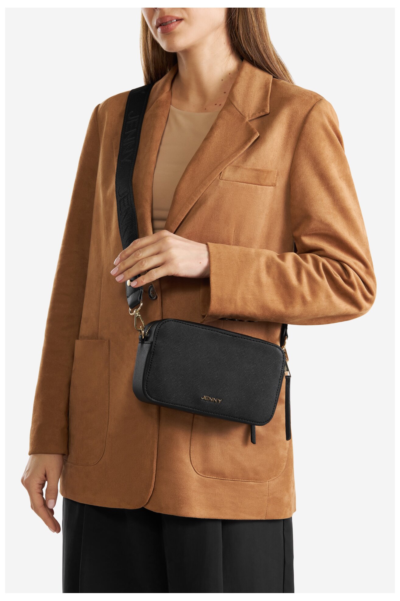 Kézitáska Jenny JNY-M-003-07 FEKETE