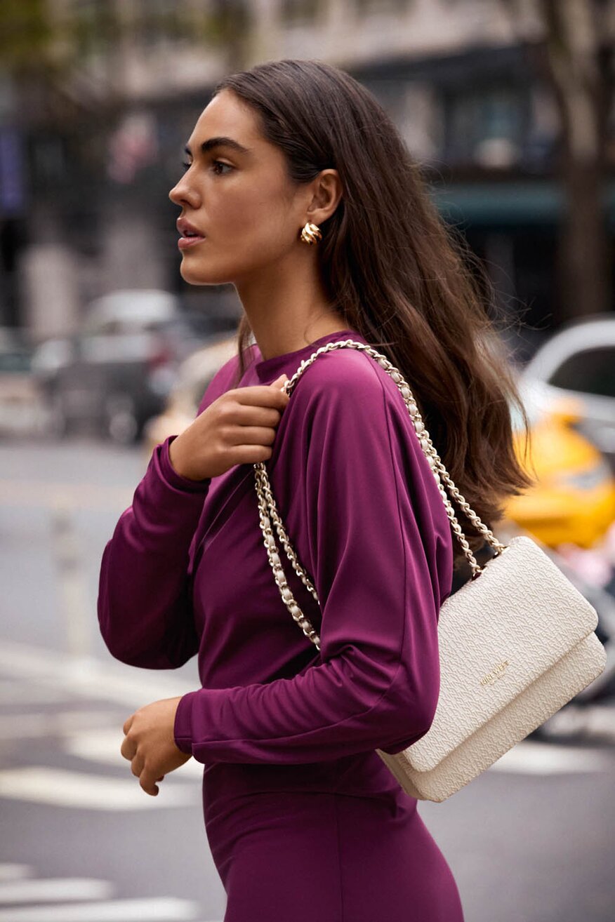Geantă de mână NINE WEST BEJ - 5904862908151