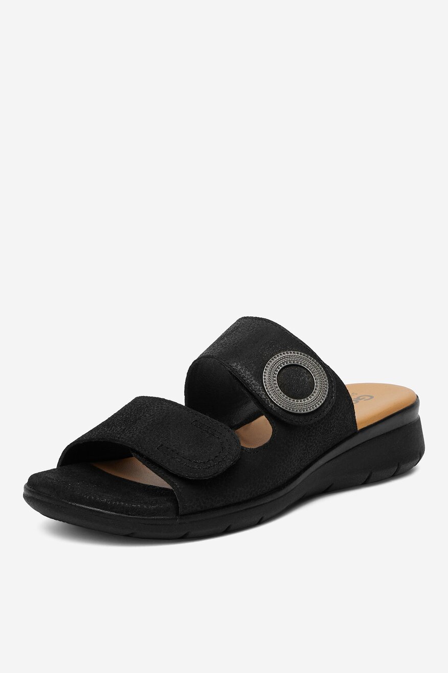 
                Go Soft - Klapki skórzane - 5907964009344