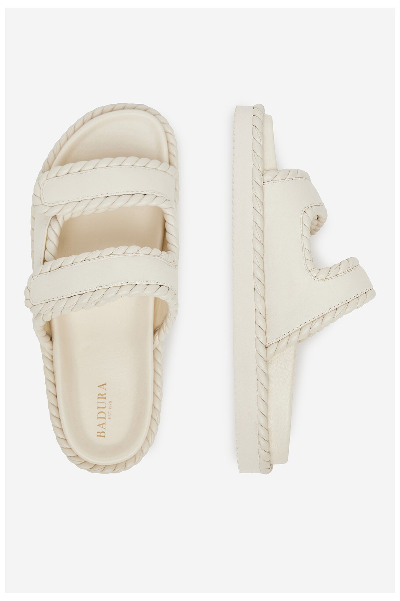 Șlapi Badura BURDOCK-124AL0955 ALB