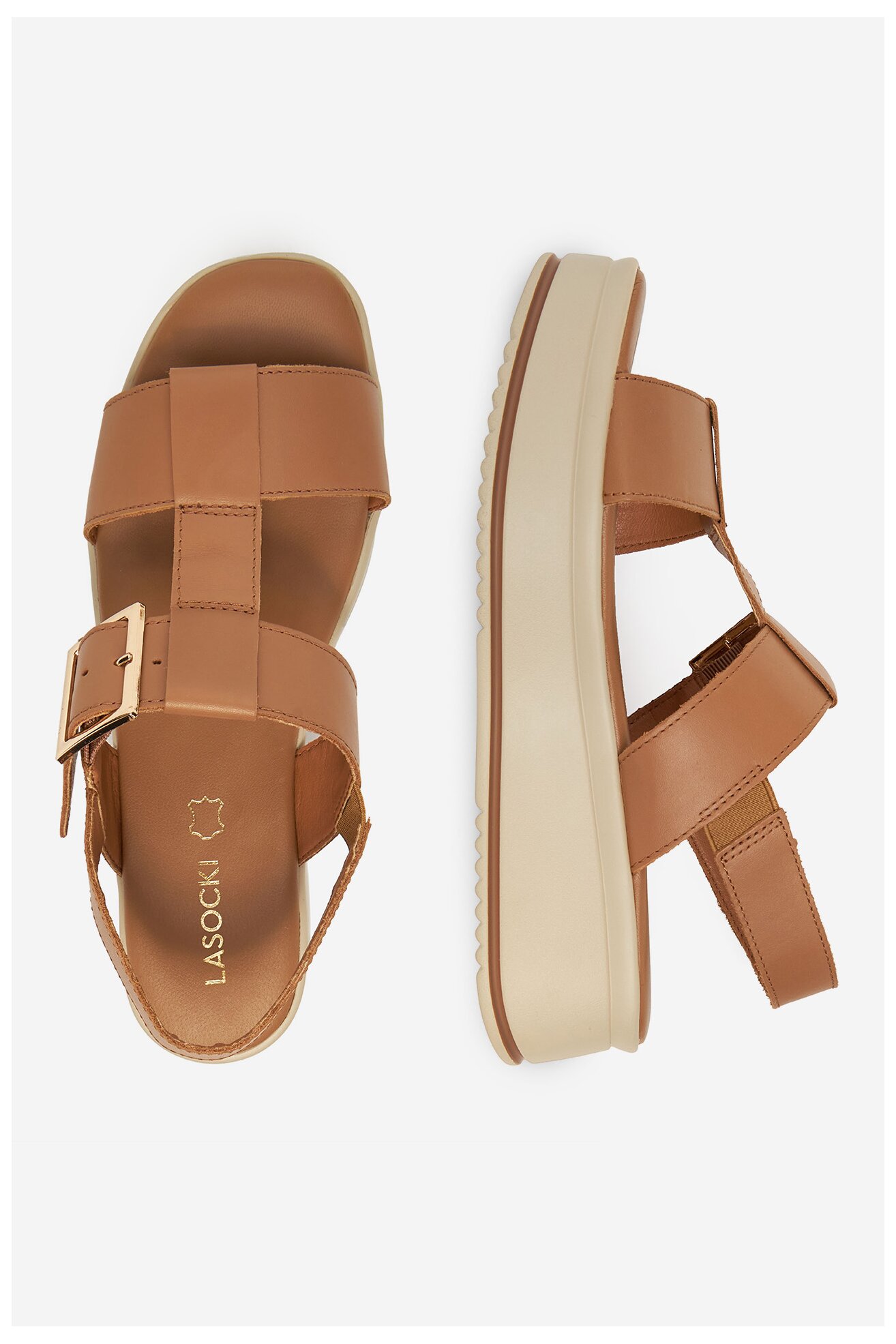 Sandały Lasocki ARC-4883-17 Camel