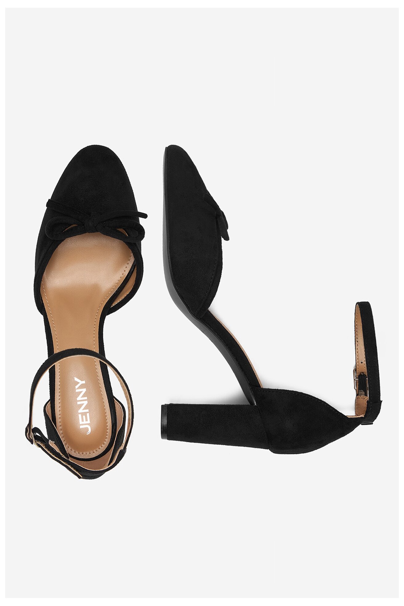 Czółenka Jenny CEO-CD25-230-1 Czarny