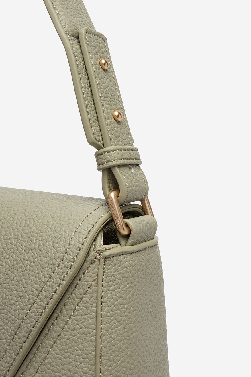 Дамска чанта Gino Rossi СВЕТЛОМАСЛИНЕН - 5906751623817